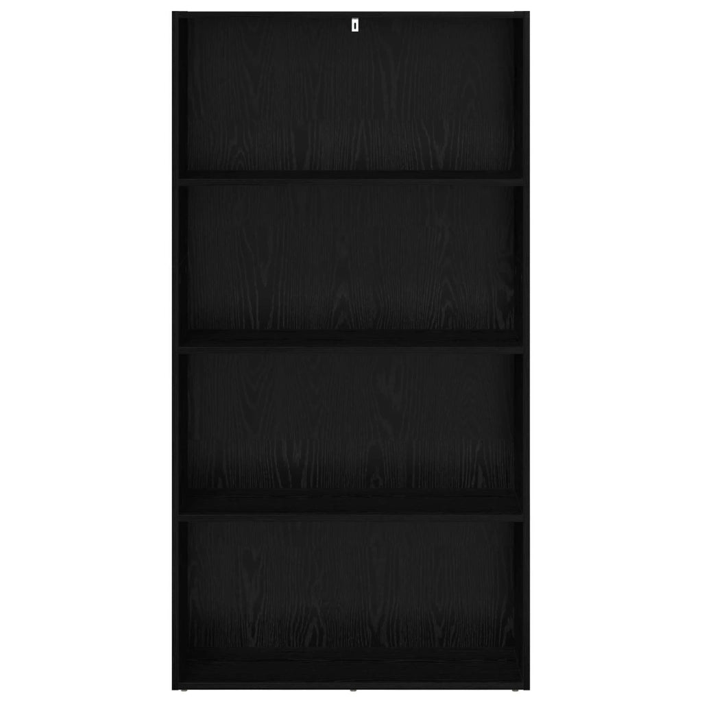 Scaffale Autoportante Rovere Nero 80 x 30 x 152 cm 8003718