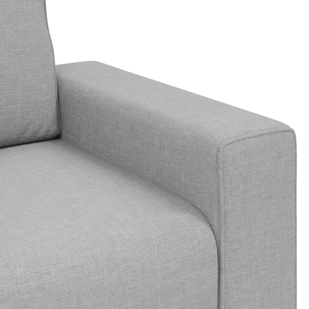 Divano a 2 Posti Grigio Nuvola 180x77x82 cm in Tessuto 4105174