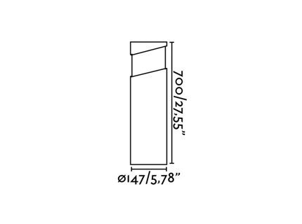 BLOCK 700, Paletto per Esterni, Faro Barcelona