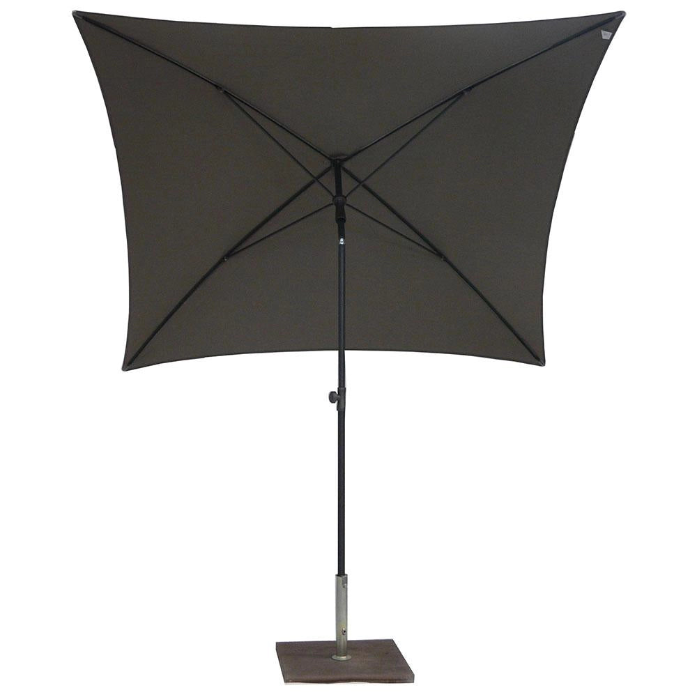 Ombrellone da Giardino 200x200 cm Palo Ø27 mm in Acciaio Maffei Kronos Tortora