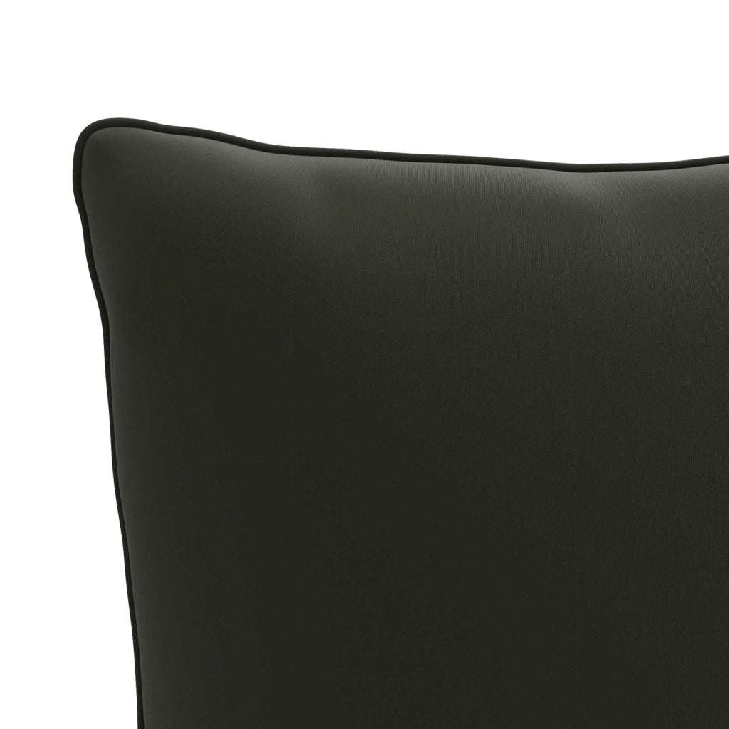 Cuscini per Schiena a 4 Pezzi PUTTEN 4 pcs 100% Poliestere Nero 945138
