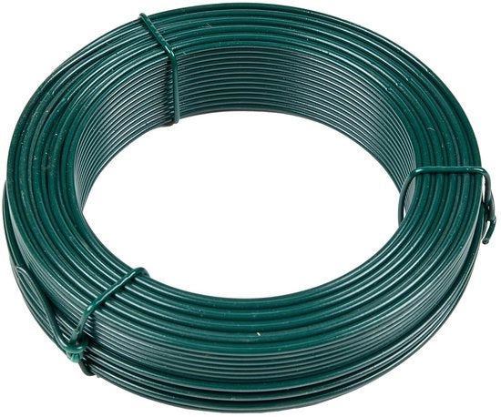Cavo elettrico Ø 2,7 mm - PVC rivestito - 25 m - per cancelli e giardino