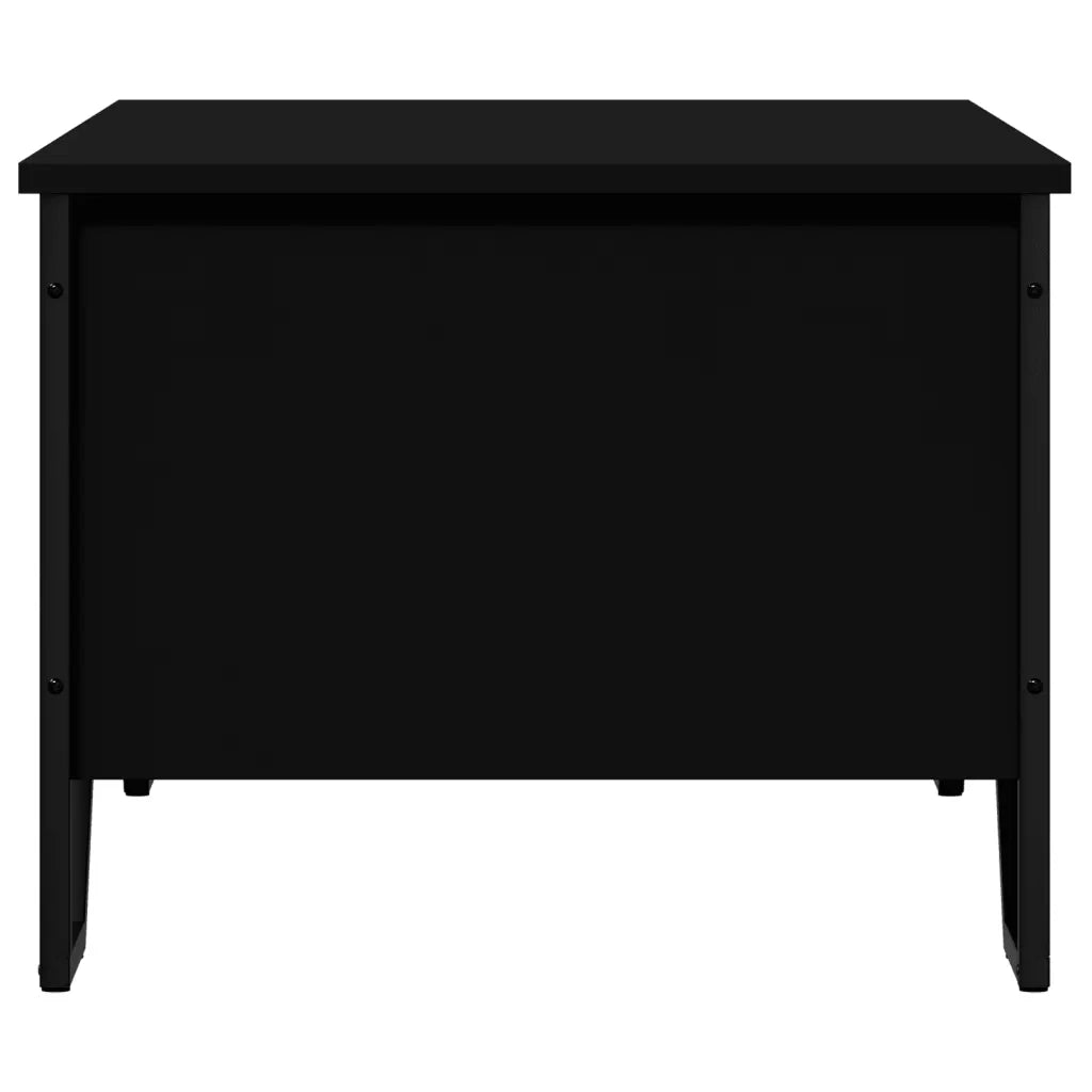 Tavolino da Salotto Nero 100x51x40 cm in Legno Multistrato 848489