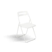 PAZZO DESIGN Sedia pieghevole Peter Bianca set da 6 sedie struttura in metallo