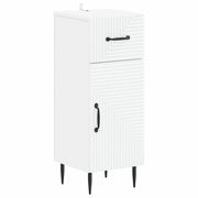 Mobiletto da Bagno HAARLEM Bianco 30 x 31 x 80 cm 896825