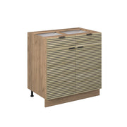 Vicco Basi  Pannello in quercia 80 cm senza piano di lavoro