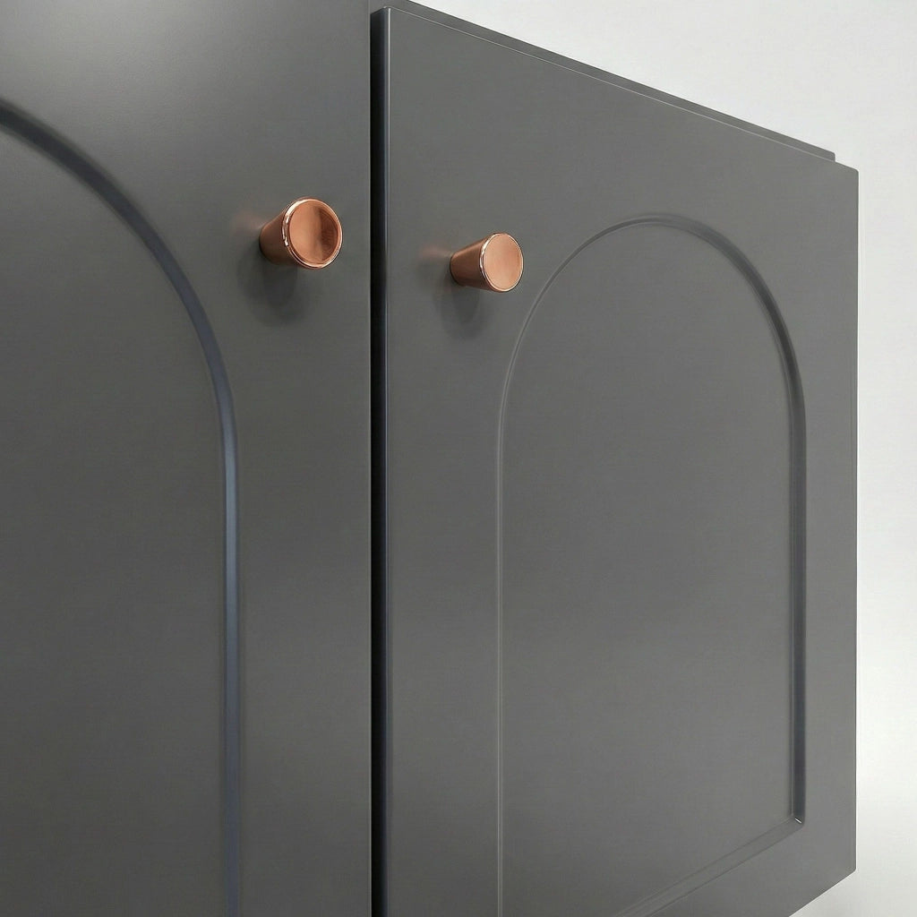 Set Di Mobili Da Bagno Con Lavabo Denver 60cm Grey