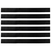 Spazzole per porte autoadesive 6 pz Bianco 100 cm CFW4815965