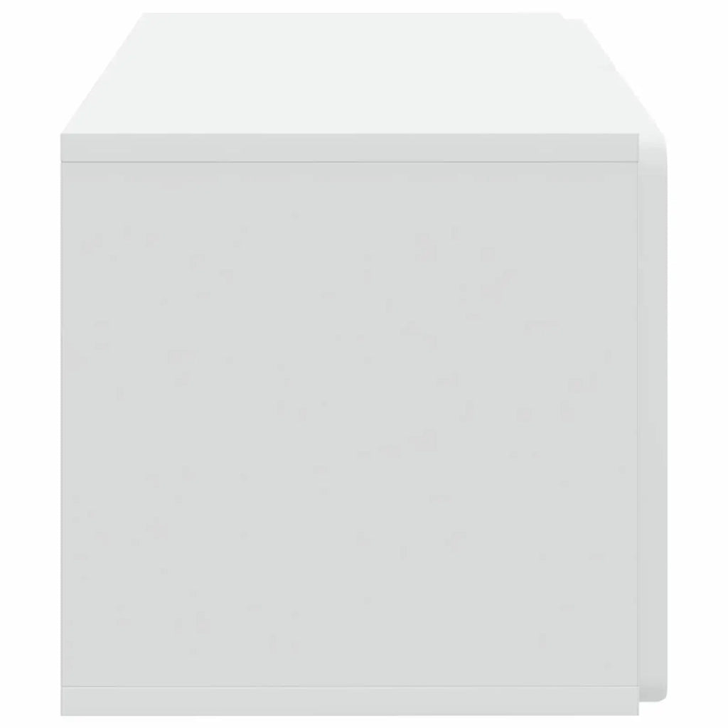 Mobile Porta TV da Muro Bianco 59,5 x 31 x 30 cm 898365