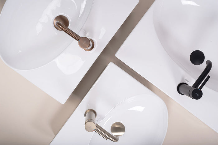 Lavabo Da Appoggio In Ceramica Rea Kim 52