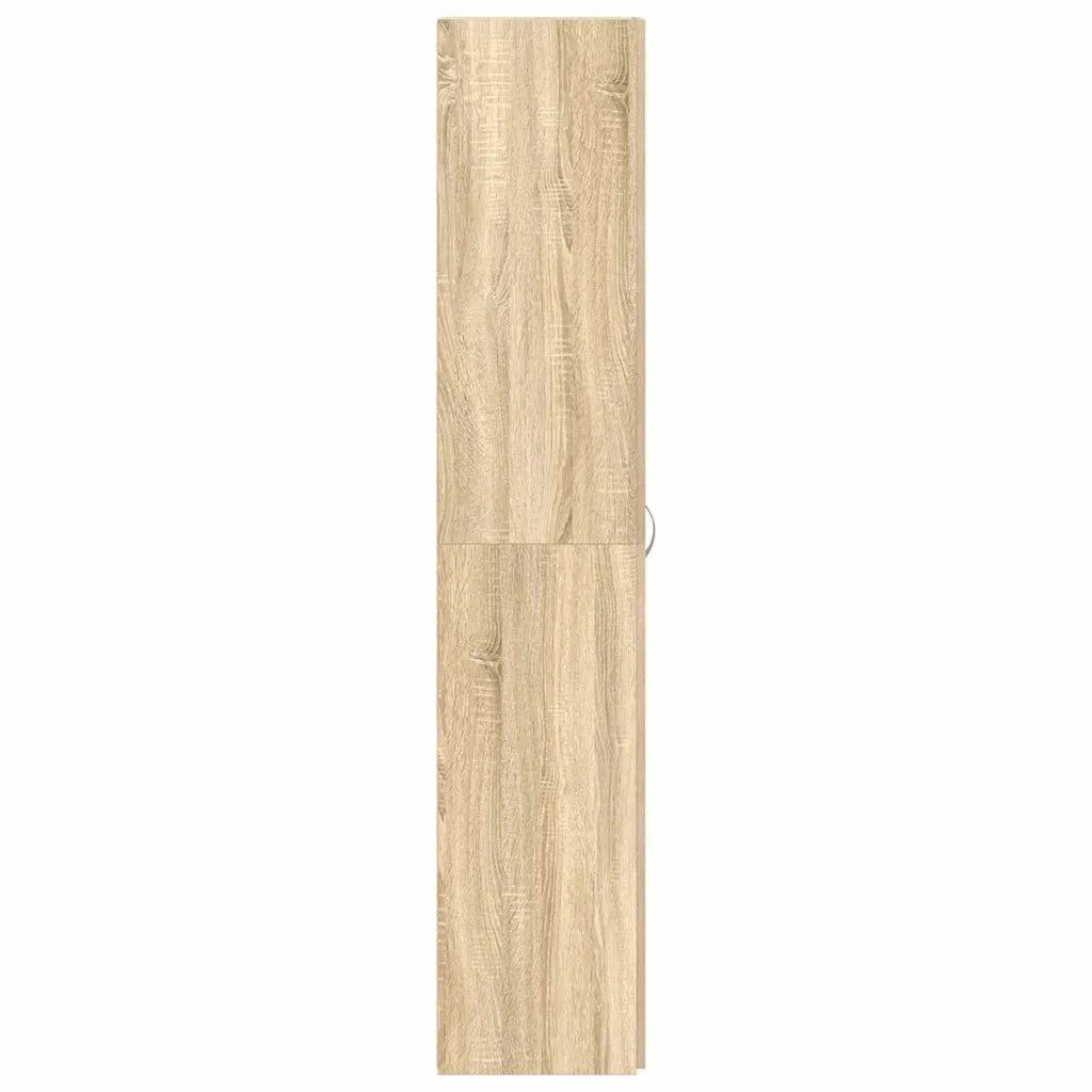 Mobile per scarpe-Scarpiera Marrone 80 x 35.5 x 180 cm Legno multistrato 270735