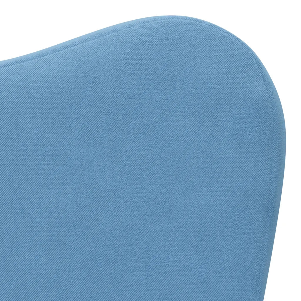 Divano Letto per Bambini-Sofa Letto-Daybed-Divanetto Blu in Morbido Peluche 231224