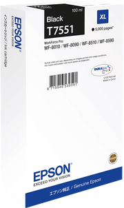 Epson C13T75514N cartuccia d'inchiostro 1 pz Originale Resa elevata (XL) Nero