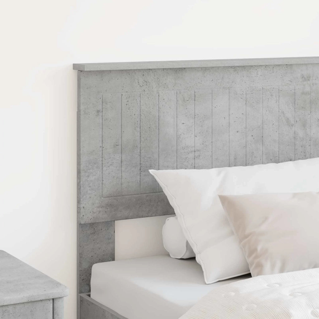 Testiera Grigio cemento Legno ingegnerizzato 888466