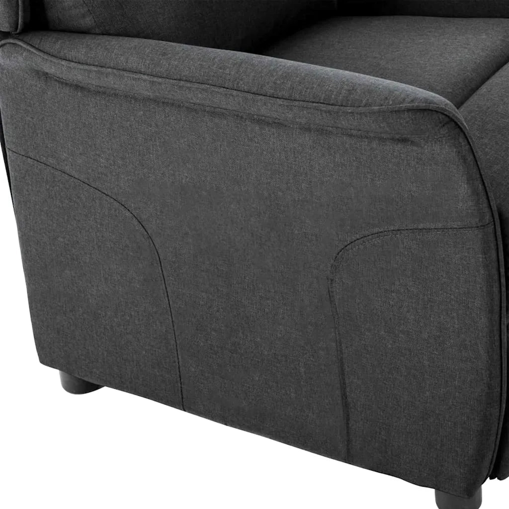 Poltrona reclinabile Grigio scuro 66.5 x 94 x 101.5 cm 340153