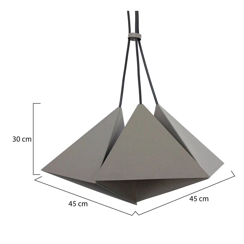 Balsamo, Lampada a Sospensione, Grigio