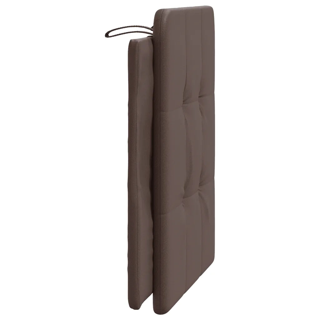 Cuscino Testiera Zadar Marrone 80 cm in Similpelle 374831