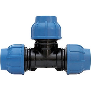 RACCORDO POLIPROP TEE 90 40X40X40 MM*- 5,0 pz