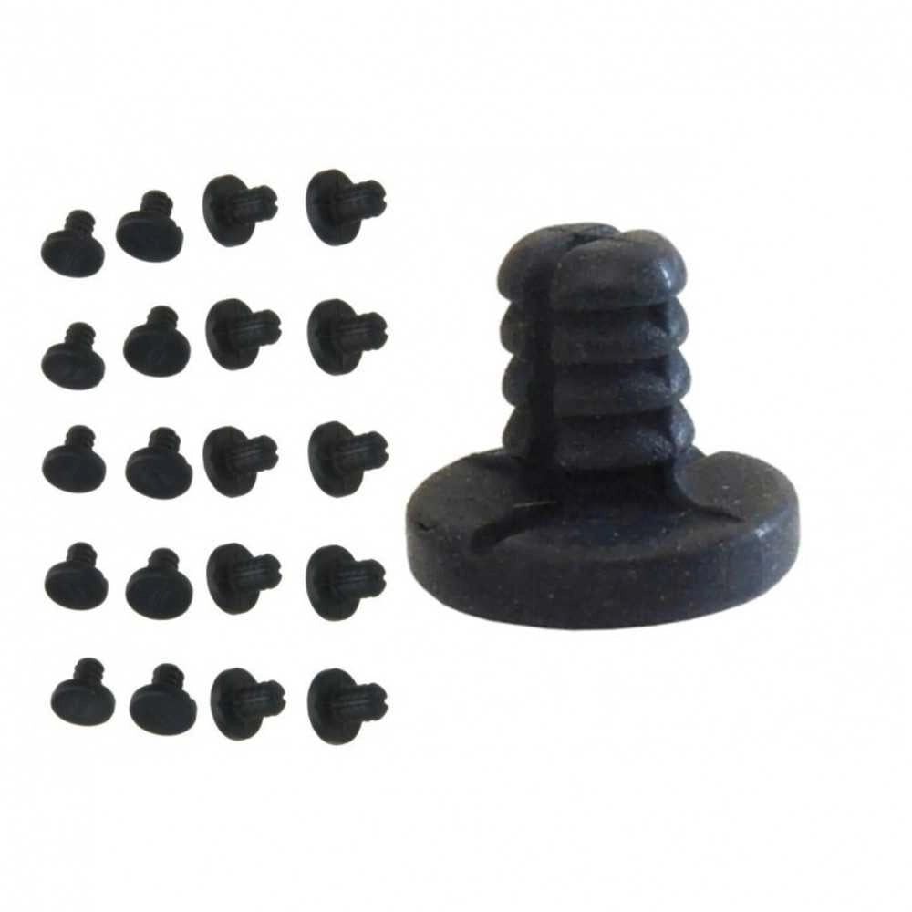 20PZ GOMMINI piedino POGGIA GRIGLIA PIANO COTTURA REX ELECTROLUX AEG 50252309005 - Electrolux Rex Aeg Zoppas