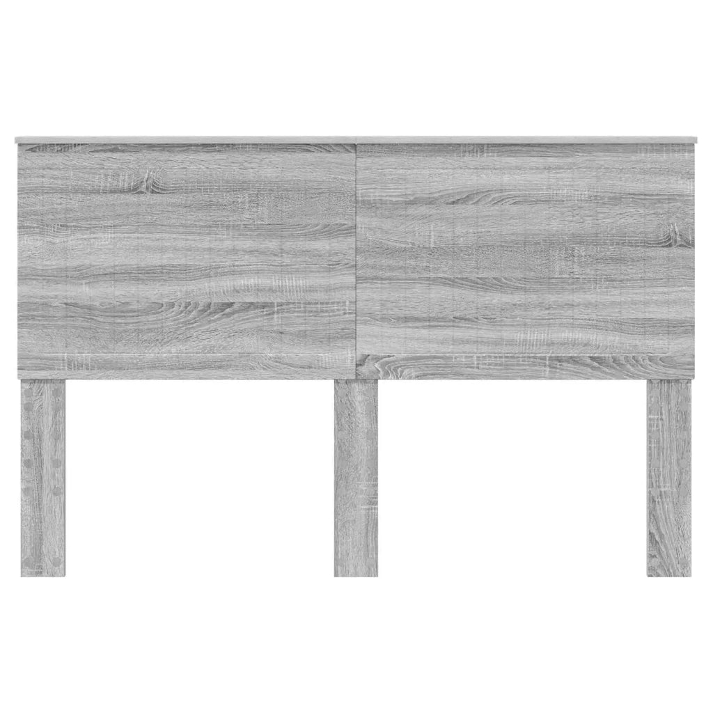 Testiera | Testata con Testiera | Testata Grigio Sonoma 150 cm Legno multistrato