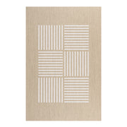 Tappeto vinilico di alta qualità linee bianche 80x150