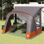 Tenda da Carovana per 3 Persone con tetto Grigio e arancione 42001082