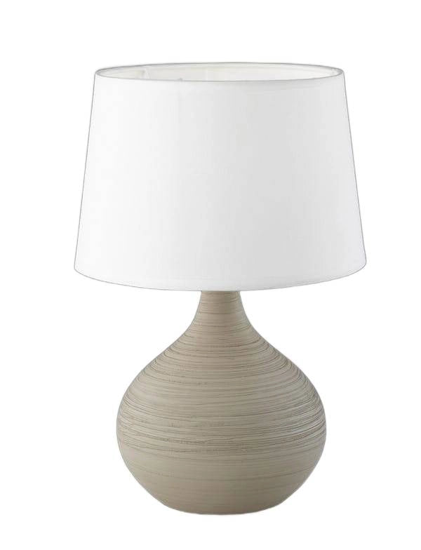 Lampada da tavolo MARTIN beige ceramica E14 R50371025