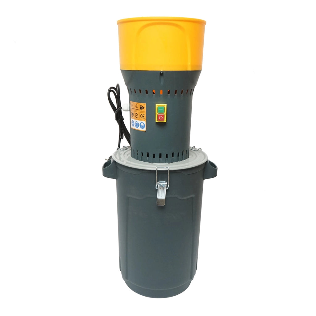 Mulino elettrico per cereali 1 KW, 220V, serbatoio 25L, 19000 giri/min, capacità 240 Kg/h, 5 setacci inclusi