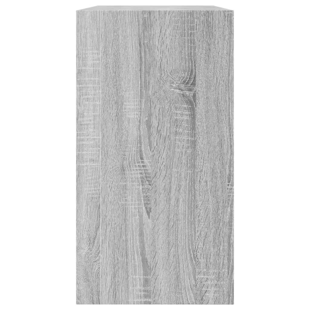 Scarpiera mobile contenitore per scarpe mobile per ingresso/corridoio/soggiorno design Sonoma 80 x 34 x 63 cm legno ingegnerizzato grigio 02_0022097