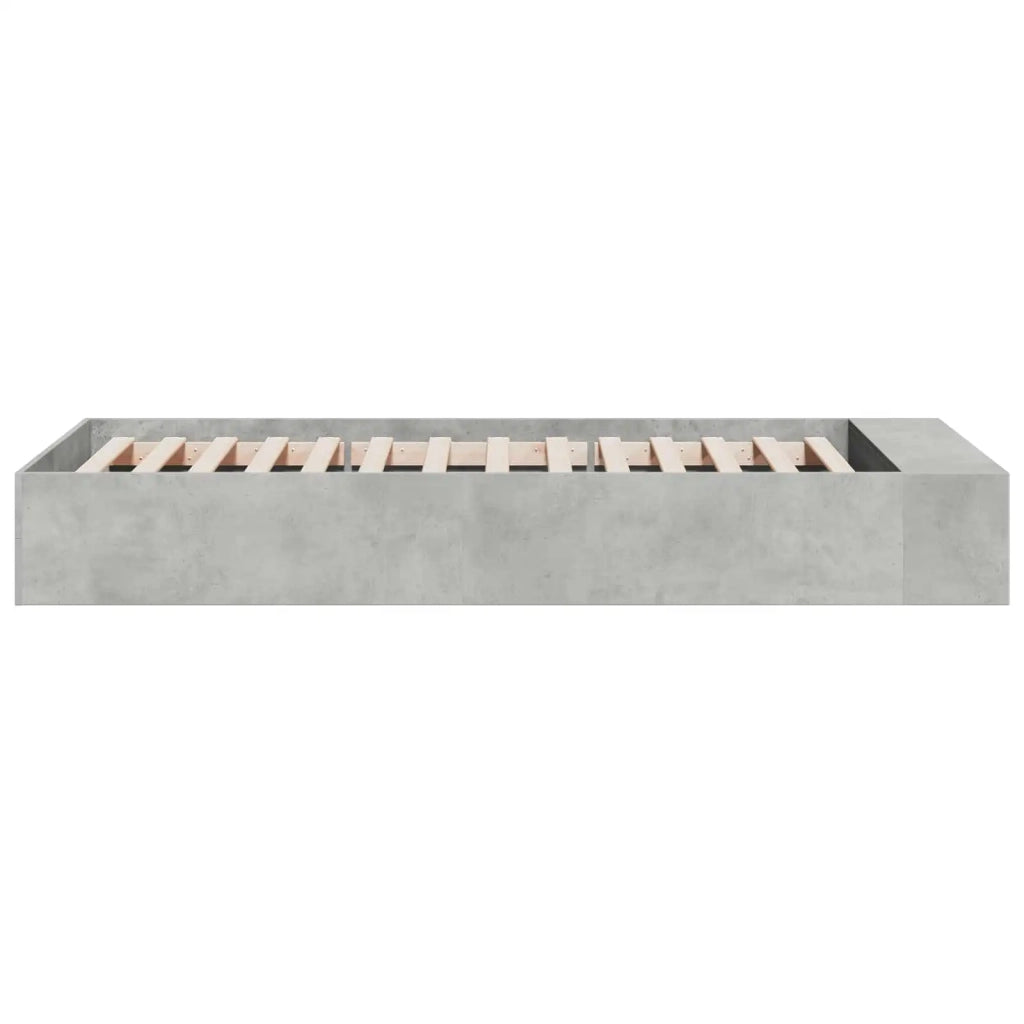 Telaio del letto con storage Grigio Cemento 80 x 200 cm 3429562