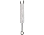 Pincetta per gioielli - Applicatore per pietre preziose - Manico a vite - Caricato a molla - Argento - Orecchino per piercing - Ideale per saldatura e lavorazione di perle - Utile per gli appassionati di hobby