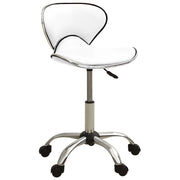 Sgabello da Salone Spa Bianco in Similpelle cod mxl 55885