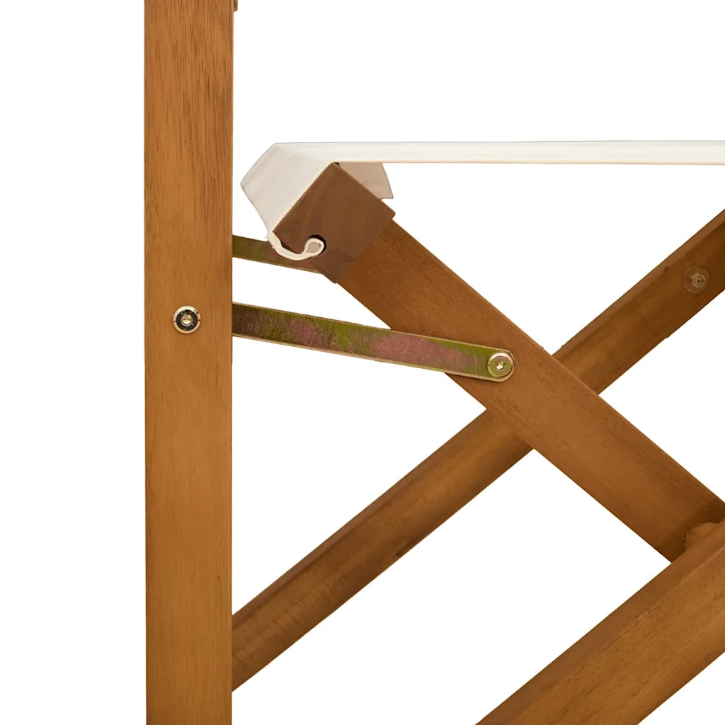 Sedia da Regista in Legno Massello di Acacia 45596