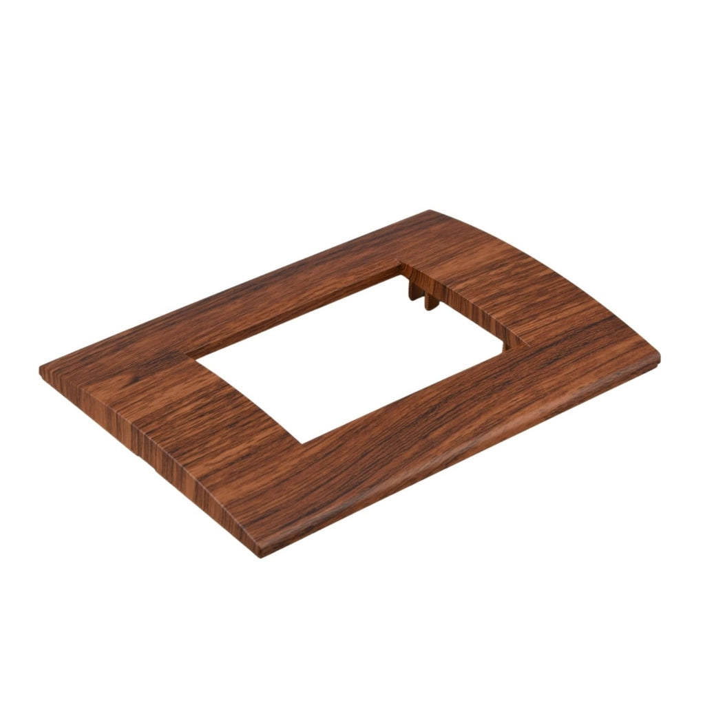 Placca Plastica Quadrata MBL 3M Radica Compatibile Bticino Living BLN89303