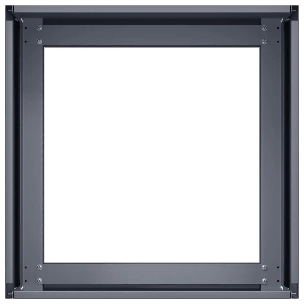 Fioriera Antracite 40x40x30 cm in Acciaio 860796
