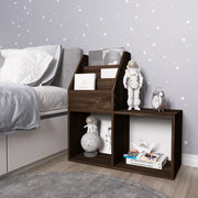 Portariviste Bambini Rovere Fumo 71x30x78,5cm Legno Multistrato 339520