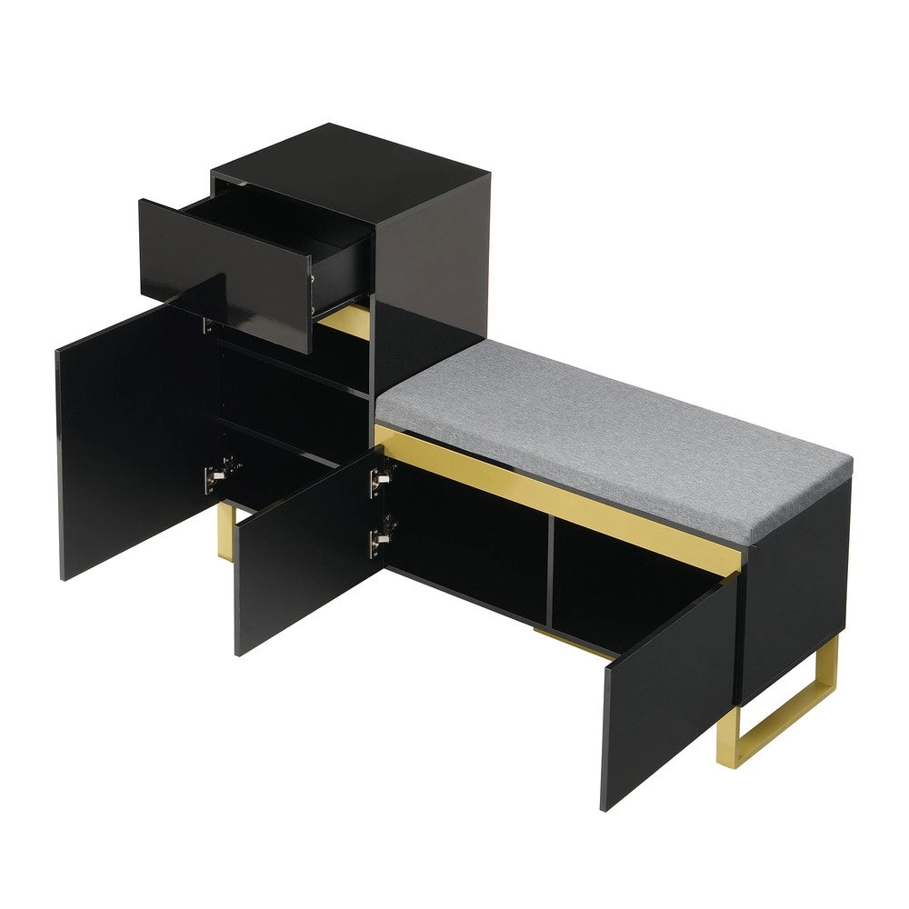 Scarpiera con Cassetti e Ante per Ingresso ¨C MINIMAL ¨C Legno, Multiripiano