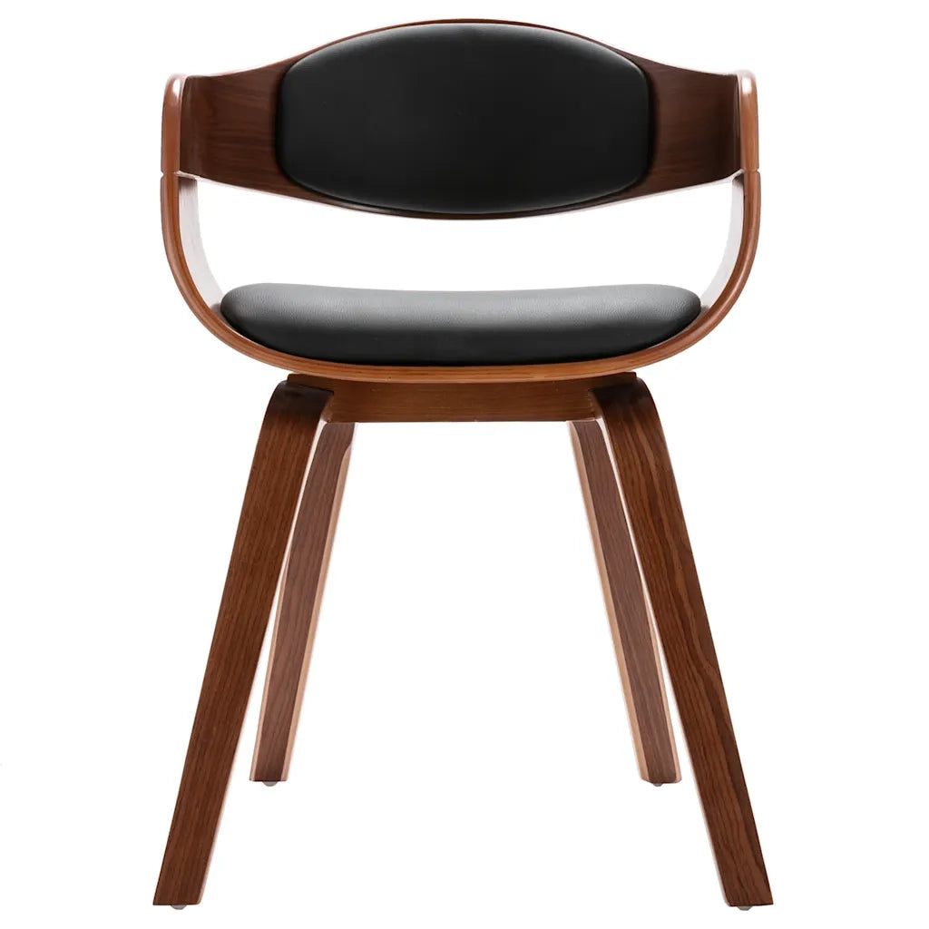 Sedie da Pranzo 2 pz in Legno Piegato e Similpelle 287385