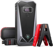 Kit di Avviamento per Auto - Assistenza di Avviamento - Assistenza di Avviamento per Auto - Kit di Avviamento con Batteria Portatile 
Specifiche tecniche: 
- Capacità batteria: 
- Corrente di scarica: 
- Volt: 
- Tempo di ricarica: 
- Tempo di avviamento:
