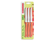 1cf set coltelli da tavola dinamik 6 pezzi col. nero cod:ferx.vit48251