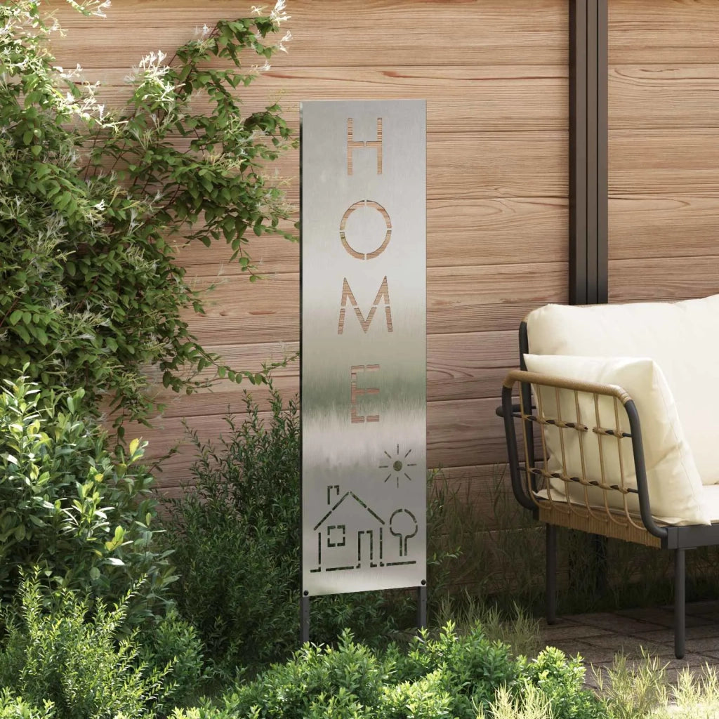 Schermo per privacy in giardino Traforo Argento 32 x 140 cm 876270