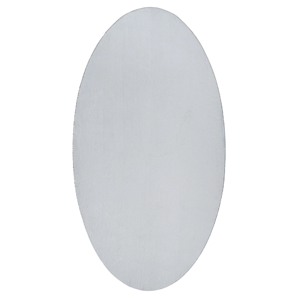 Tappeto "HUARTE" Grigio 80x150 cm Ovale