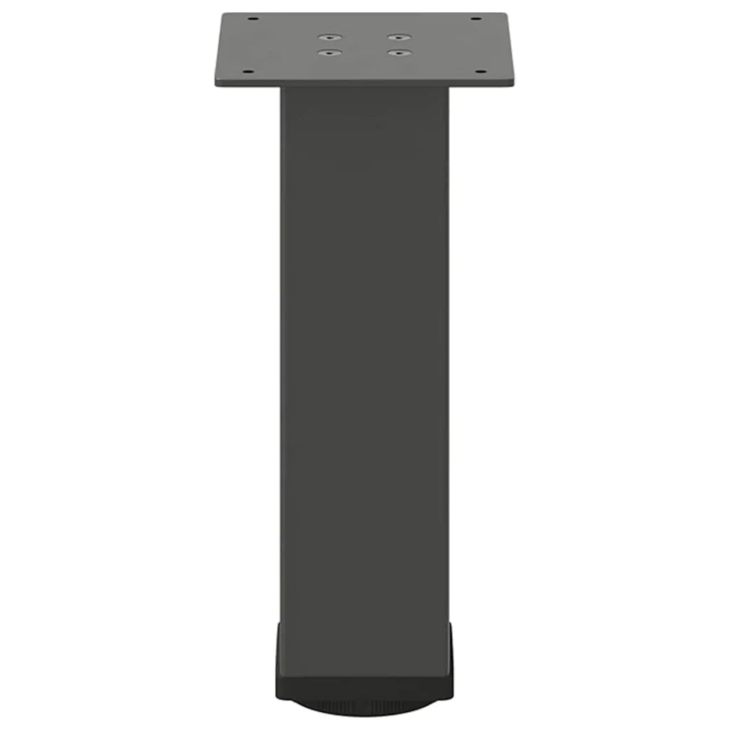 Set di 4 gambe regolabili per tavolino da caffè 30-32 cm moderne e pratiche in acciaio antracite 02_0056759