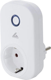 Pannello di Presa Smart con Contatore di Energia - Accessorio Bluetooth per Sistema di Connettività - Bianco