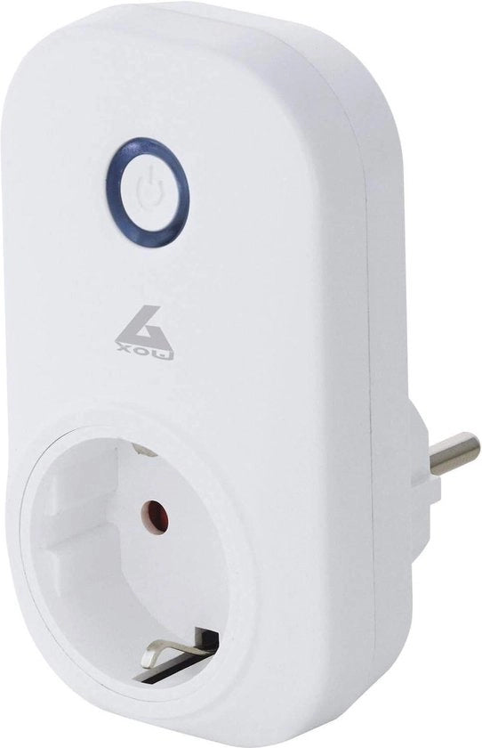 Pannello di Presa Smart con Contatore di Energia - Accessorio Bluetooth per Sistema di Connettività - Bianco