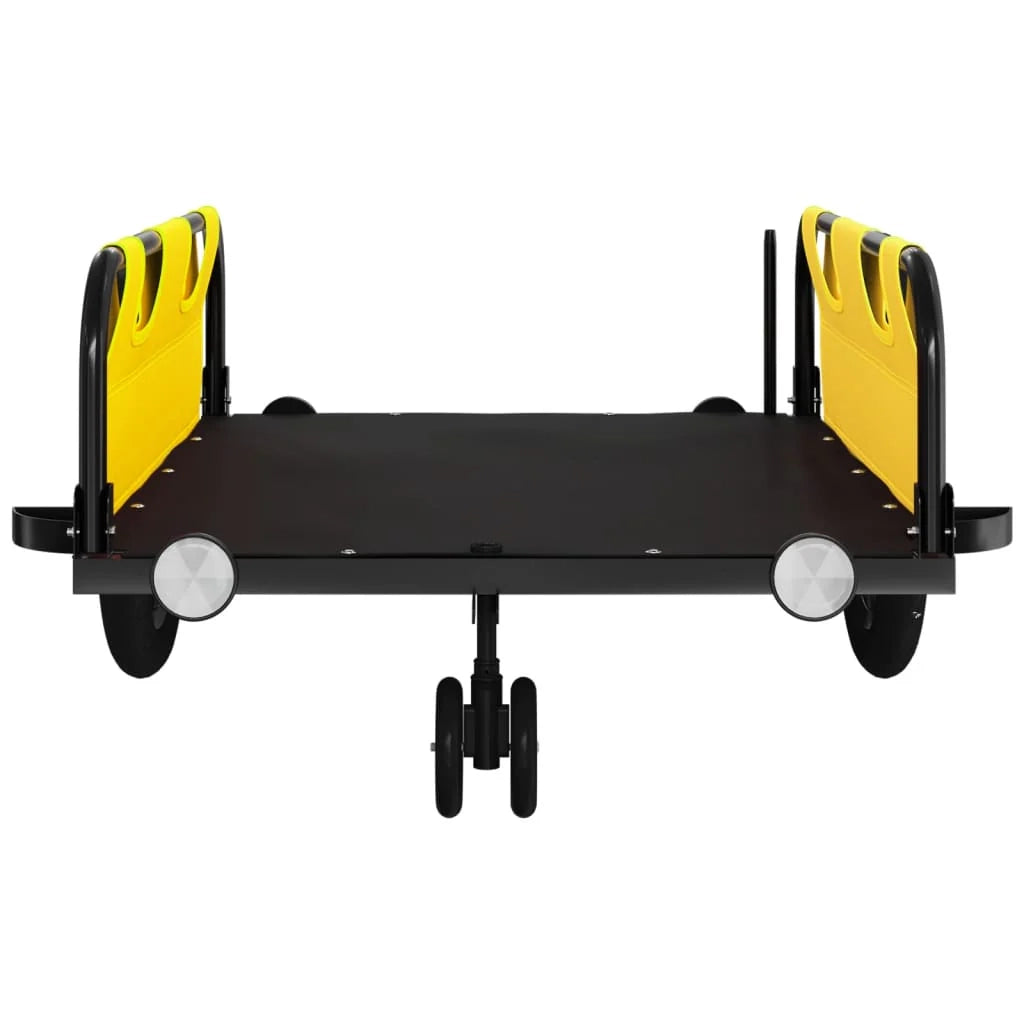 Rimorchio per bici tessuto Oxford ferro giallo 02_0044191