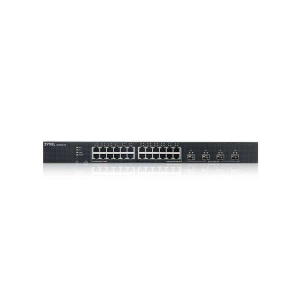 Zyxel xgs1935-28-eu0101f switch di rete gestito l2+/l3 gigabit ethernet (10/100/1000) 1u nero