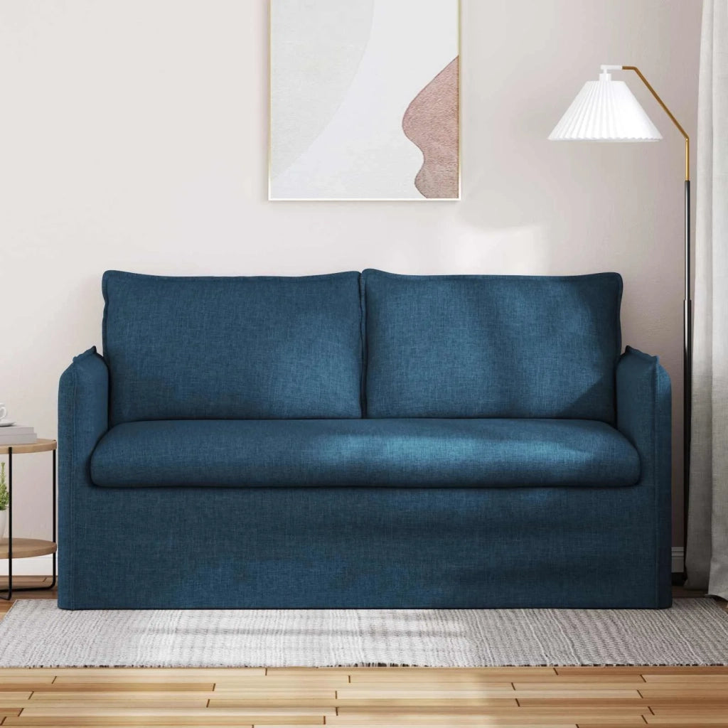 Divano Blu 156 x 82 x 85 cm Tessuto