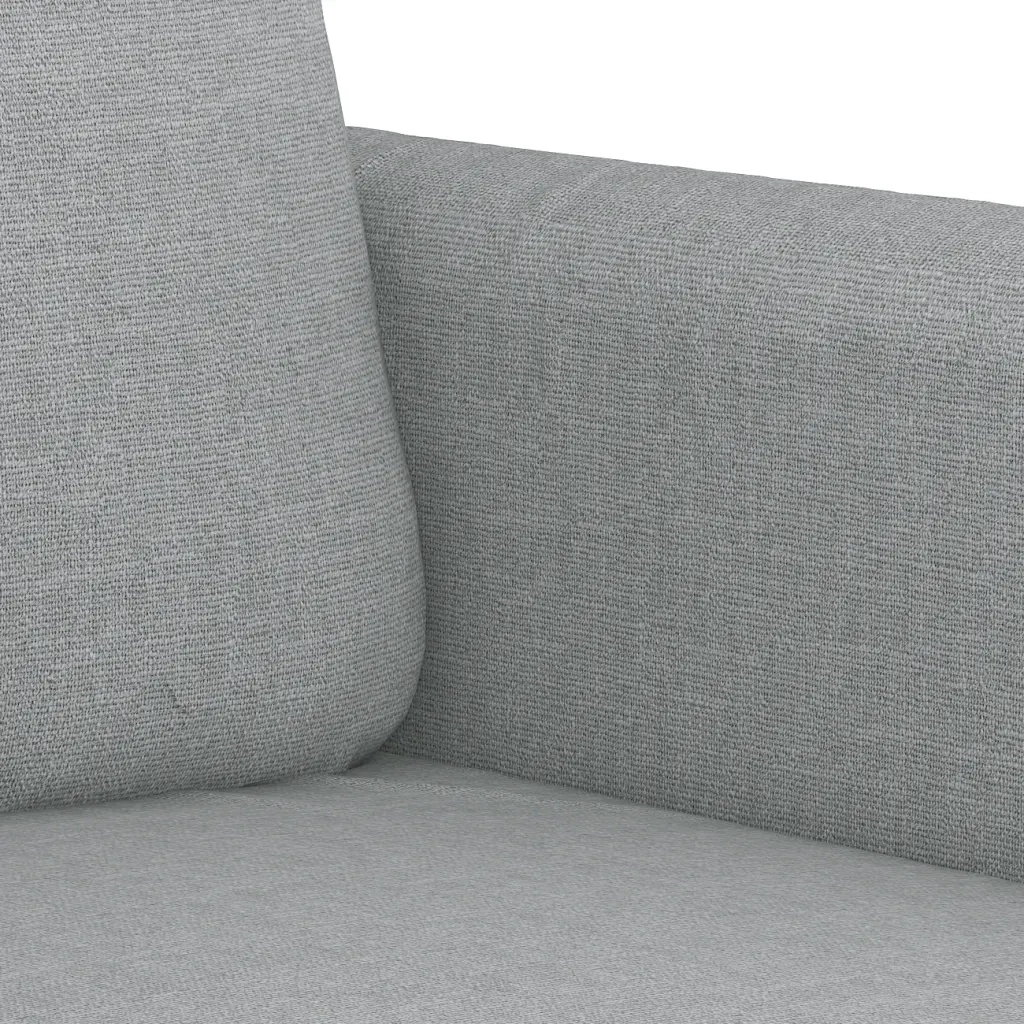 Divano a 2 Posti-Sofa 2 Posti Grigio Chiaro 120 cm in Tessuto 108905