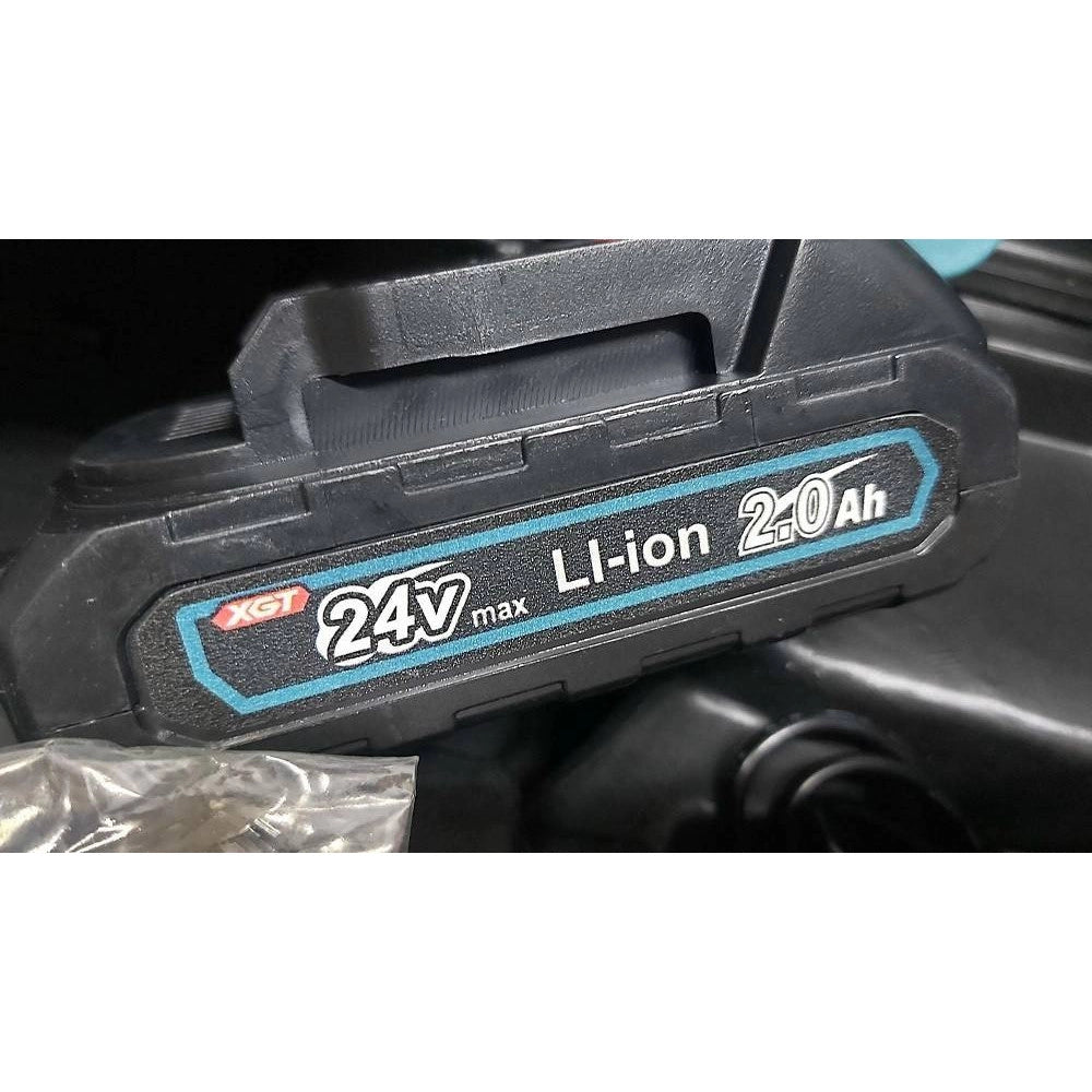 Trade Shop - Motosega 24v 2 Lame 4-6" Serbatoio Olio Tagliarami Elettrosega 2 Batterie Elettrica -